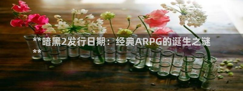 问鼎娱乐创造奇迹登录最简单三个步骤：**暗黑2发行日期：经典ARPG的诞生之谜
**